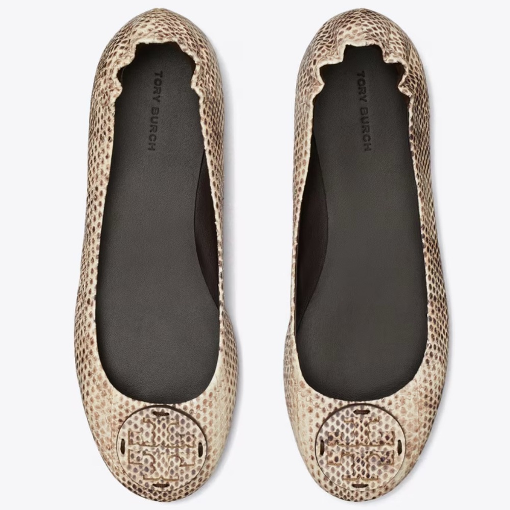 TORY BURCH MINNIE TRAVEL BALLET